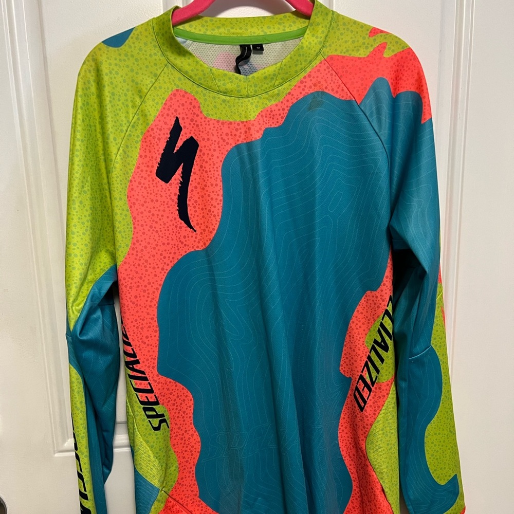 Specialized jersey, multi colored, medium